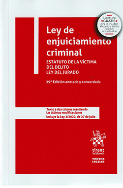 LEY DE ENJUICIAMIENTO CRIMINAL 2022 anillas