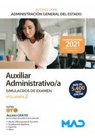 ESTADO AUXILIAR SIMULACROS DE EXAMEN VOL 2 2023