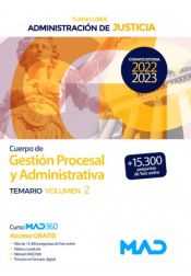 JUSTICIA GESTION PROCESAL TEMARIO 2  2022-23