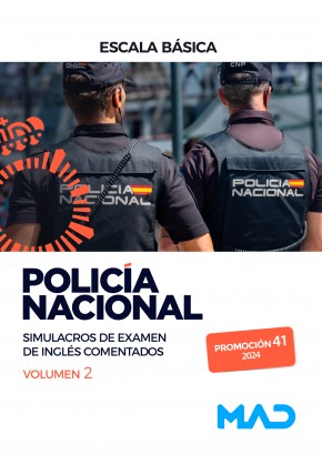 POLICIA NACIONAL 2024 SIMULACROS INGLES VOL 2