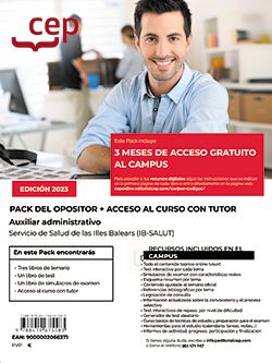 IBSALUT AUXILIAR ADMINISTRATIVO PACK 2023