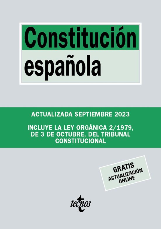 CONSTITUCION ESPAÑOLA 2023