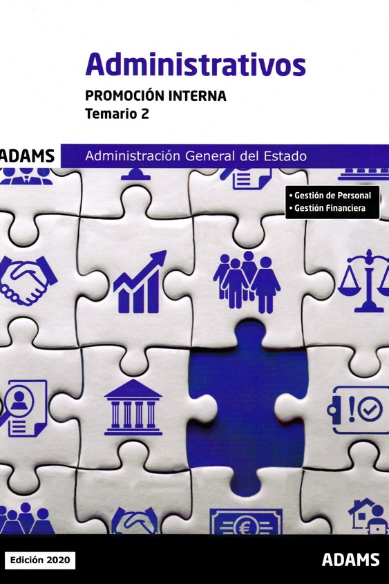 ESTADO ADMINISTRATIVO TEMARIO 2 PROMOCION INTERNA 2020