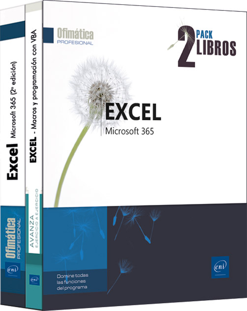 EXCEL MICROSOFT 365 PACK 2 LIBROS