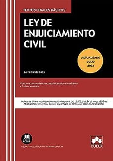 LEY DE ENJUICIAMIENTO CIVIL 2025