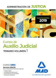 JUSTICIA AUXILIO JUDICIAL TEMARIO 1 2021-22