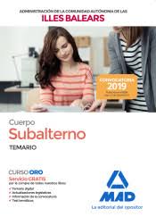 CAIB SUBALTERNO TEMARIO 2019