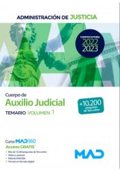 JUSTICIA AUXILIO JUDICIAL TEMARIO 1 2022-23