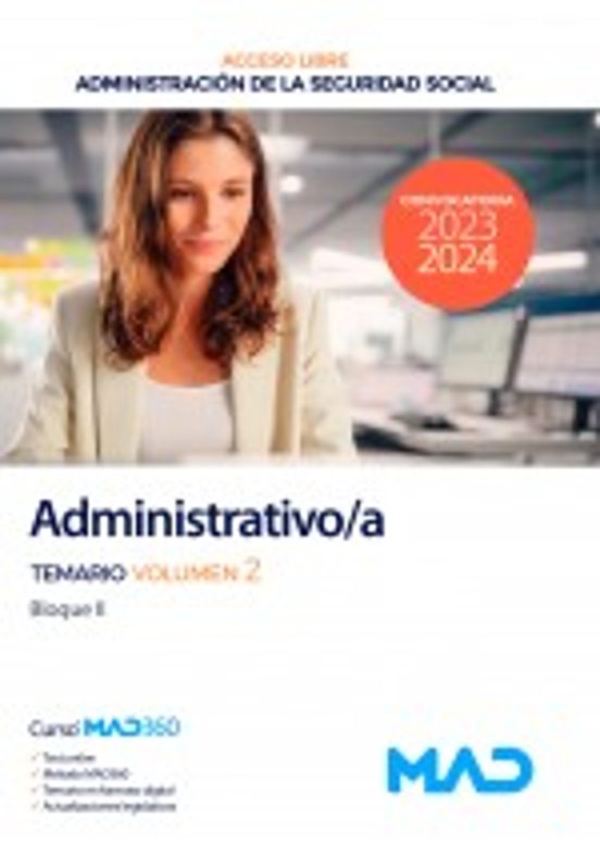 SEGURIDAD SOCIAL ADMINISTRATIVO 2023-2024 TEMARIO 2 BLOQUE 2