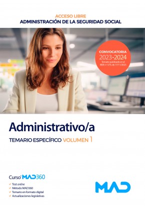 SEGURIDAD SOCIAL ADMINISTRATIVO 2025 TEMARIO ESPECIFICO 1