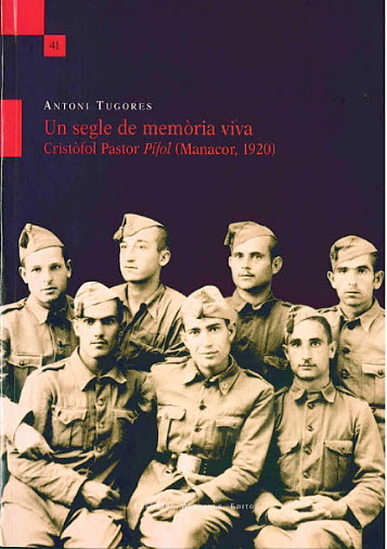 UN SEGLE DE MEMORIA VIVA  CRISTOFOL PASTOR PIFOL MANACOR 1920