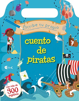 ESCRIBE TU PROPIO CUENTO DE PIRATAS  CON PEGATINAS