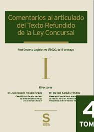 COMENTARIOS AL ARTICULO DEL TEXTO MREFUNDIDO DELA LEY CONCURSAL 4 VOL