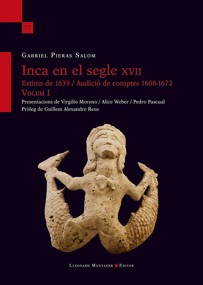 INCA EN EL SEGLE XVII VOL 1