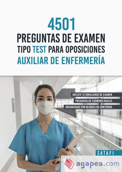 AUXILIAR DE ENFERMERIA 4501 PREGUNTAS TIPO TEST