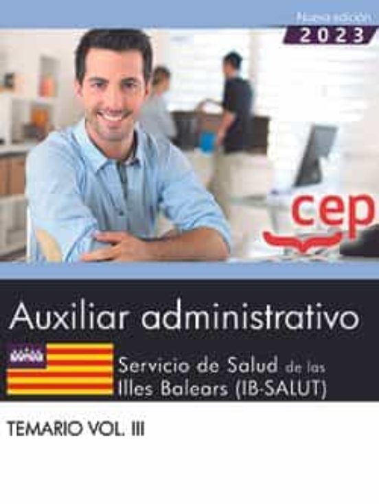 IBSALUT AUX ADMINISTRATIVO 2023 TEMARIO 3