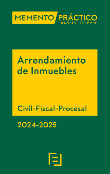 MEMENTO ARRENDAMIENTO DE INMUEBLES CIVIL FISCAL PROCESAL 2024-2025