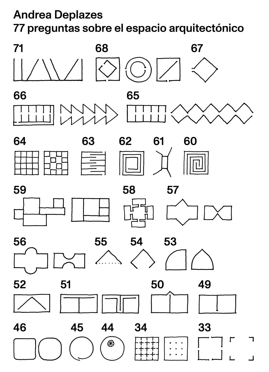 77 PREGUNTAS SOBRE EL ESPACIO ARQUITECTONICO