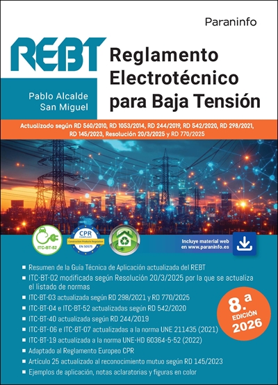 REGLAMENTO ELECTROTECNICO PARA BAJA TENSION 2026