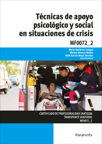 MF0072_2 TECNICAS DE APOYO PSICOLOGICO Y SOCIAL EN SITUACION DE CRISIS 1