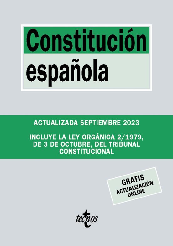 CONSTITUCION ESPAÑOLA 2024