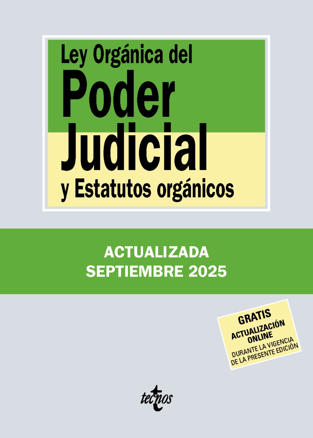LEY ORGANICA DEL PODER JUDICIAL 2025