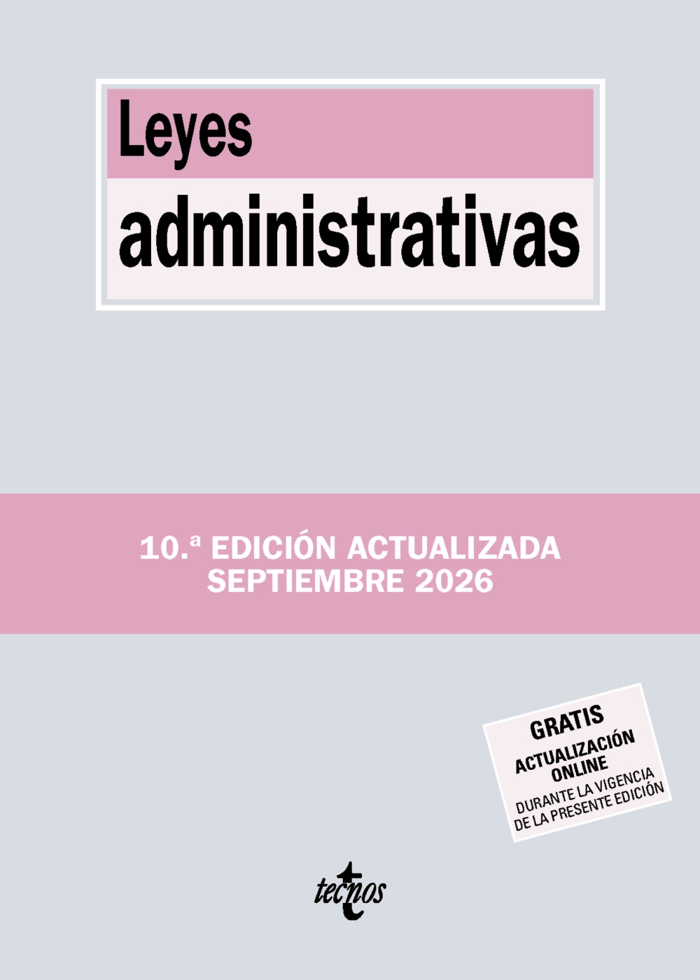 LEYES ADMINISTRATIVAS 2026