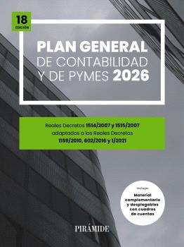 PLAN GENERAL DE CONTABILIDAD Y DE PYMES 2026  incluye cuadro de cuentas