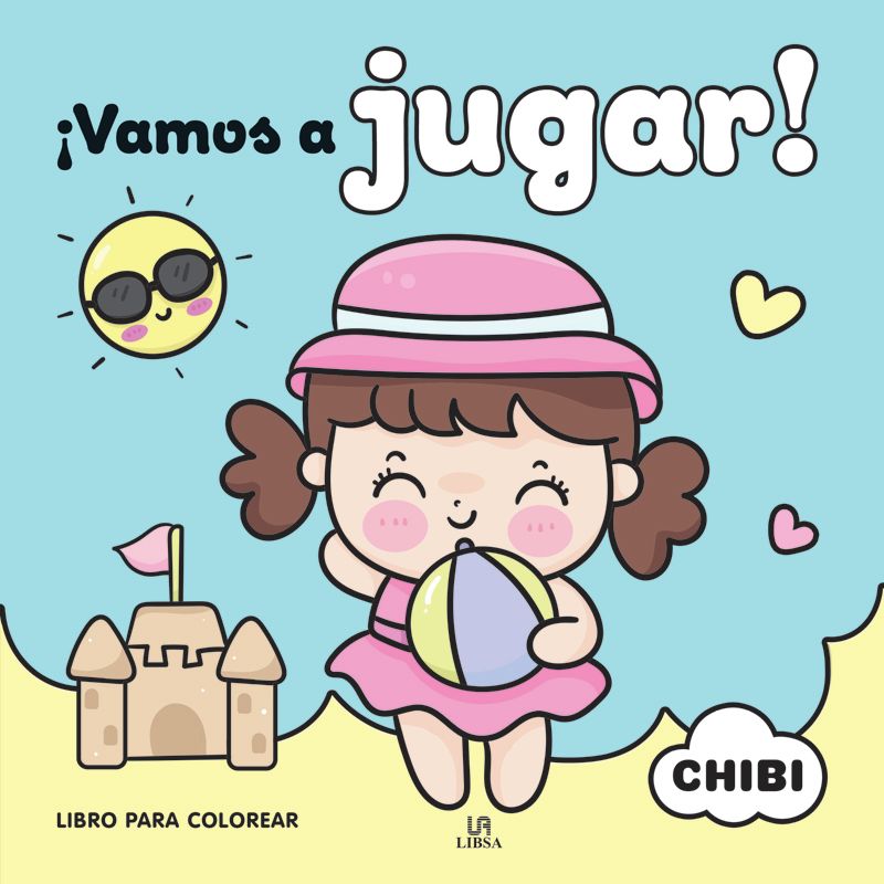 VAMOS A JUGAR CUADERNO PARA COLOREAR CHIBI