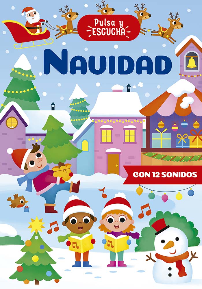 NAVIDAD PULSA Y ESCUCHA  CON 12 SONIDOS