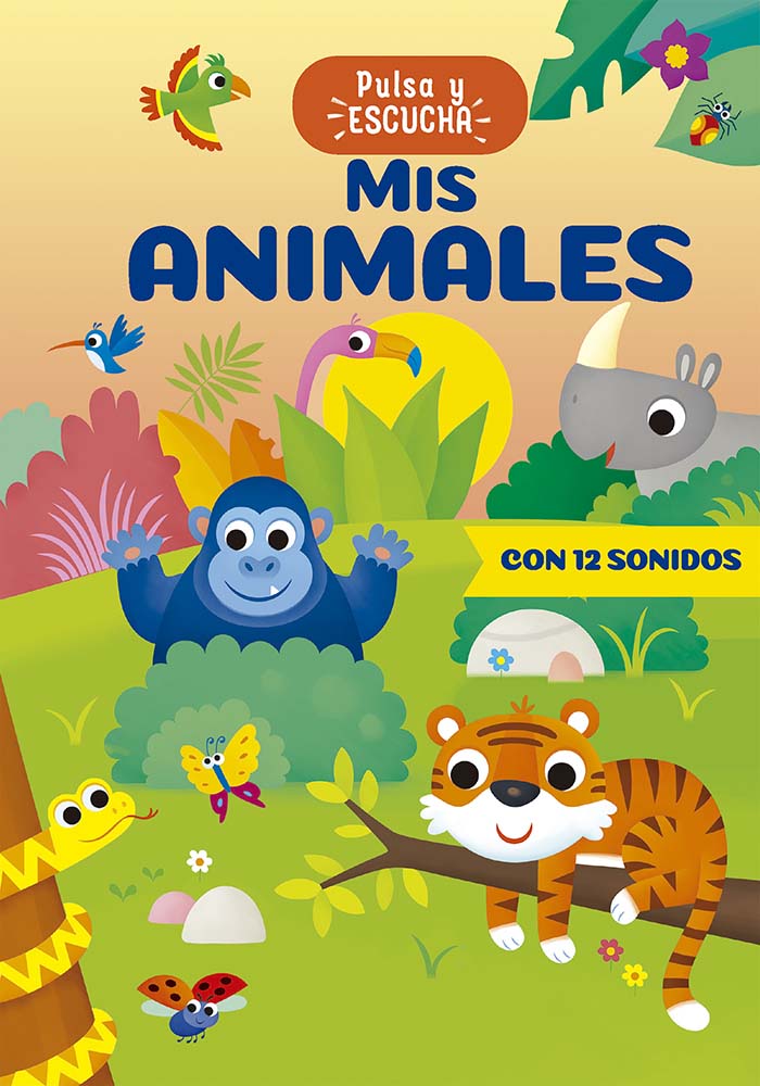 MIS ANIMALES PULSA Y ESCUCH CON 12 SONIDOS