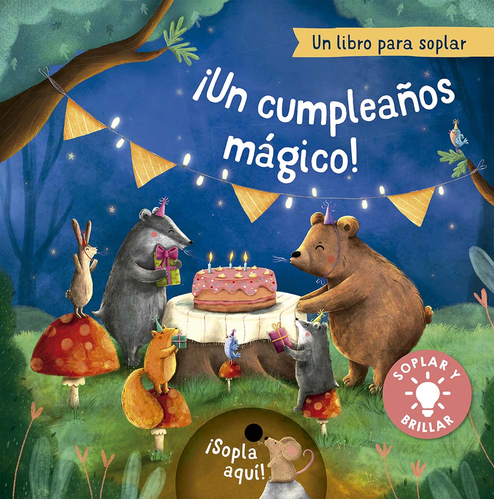 UN CUMPLEAÑOS MAGICO  un libro para soplar