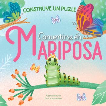 CONVERTIRSE EN MARIPOSA PUZLE 5 PIEZAS GRANDES
