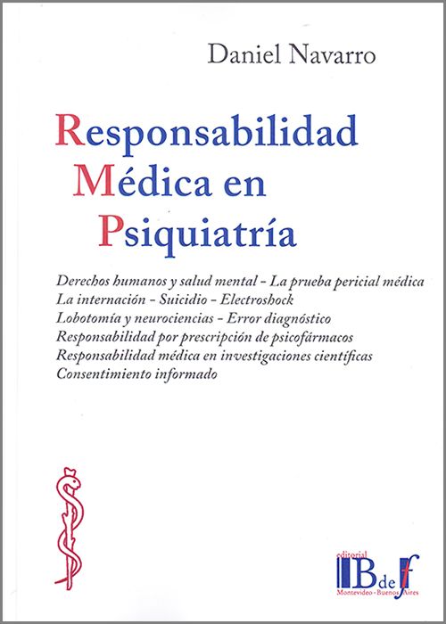 RESPONSABILIDAD MEDICA EN PSIQUIATRIA
