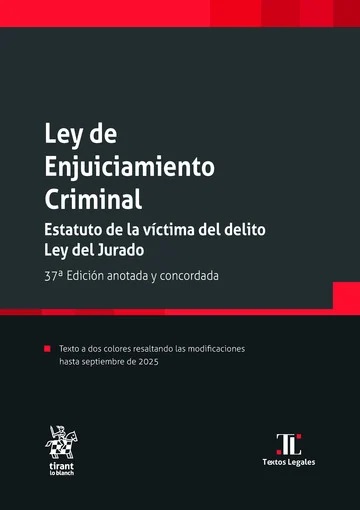 LEY DE ENJUICIAMIENTO CRIMINAL 2025