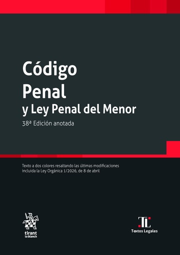 CODIGO PENAL 2026  Y LEY PENAL DEL MENOR